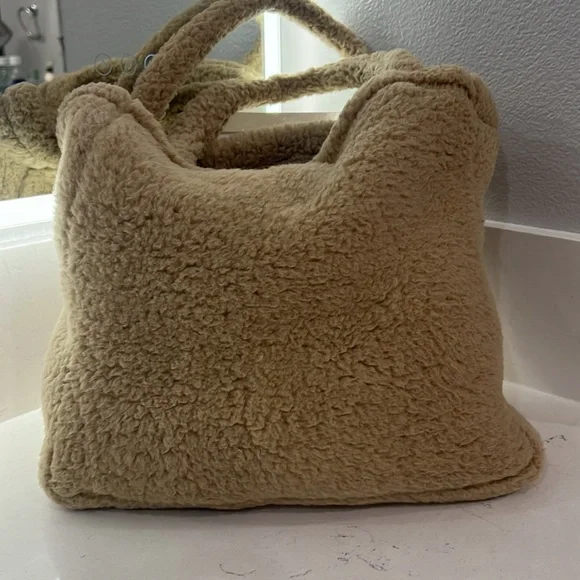 Fashion tote beige very soft - Picture 3 of 9